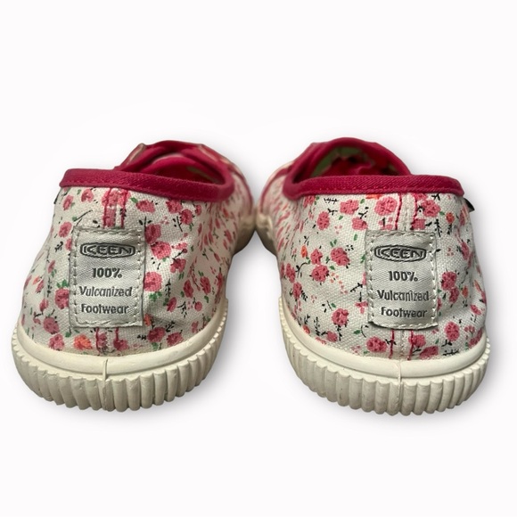 KEEN Floral Maderas Rose Pink Size 6 EUC - Picture 4 of 9